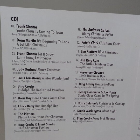 STARS OF CHRISTMAS by Various Artists / New CD / 3 Disc Set / 60 Classic Hits - Picture 14 of 16